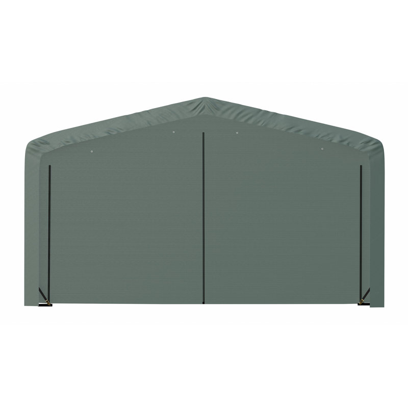 Garage Shelterube résistant au vent et à la neige, 20 x 23 x 12, vert