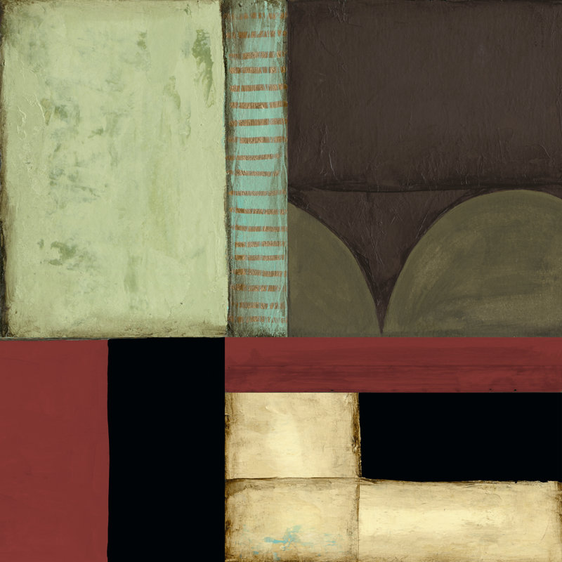 Loft Abstract IV - Wrapped Canvas Print, 30cm H x 30cm W