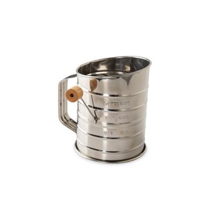 Restaurantware 1 Count Box Met Lux Measuring Cup Set Heavy Duty, Medium, Stainless Steel