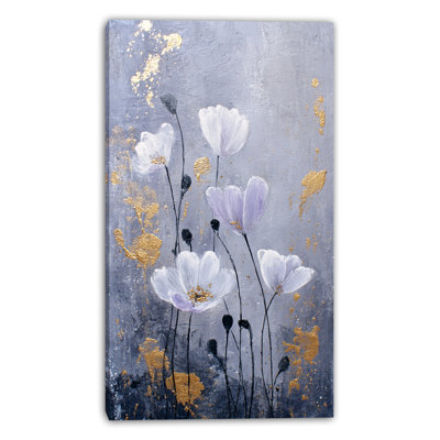 «Wildflower Cosmos», art mural sur toile tendue