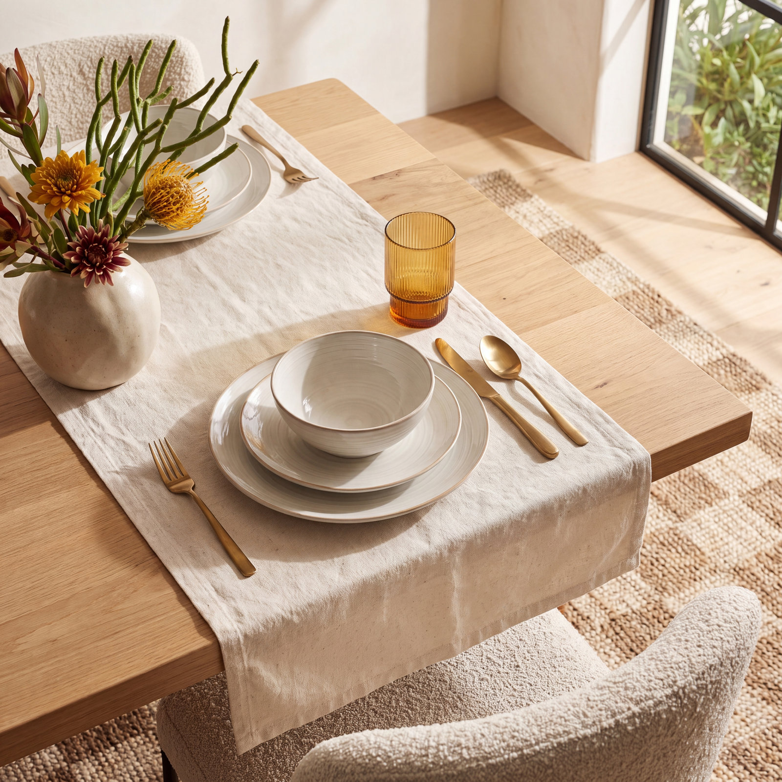 Neree Stoneware Dinnerware Set