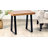Ovellette Solid Wood Accent Stool