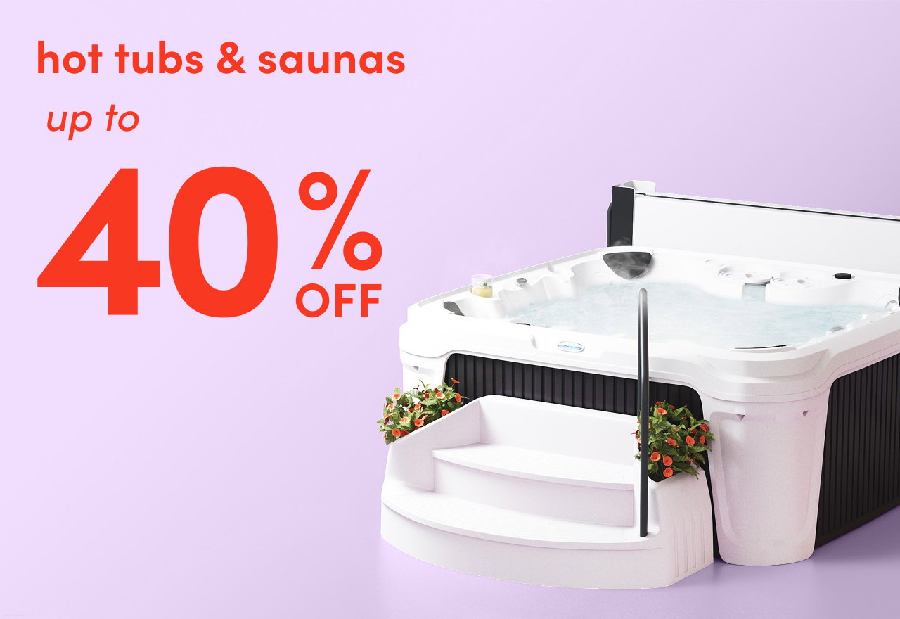hot tub & sauna clearance