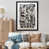 Black Single Picture Framed