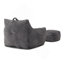 Fauteuil à billes Giant Plush avec accoudoirs et repose-pieds-1730385080