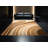 Soft Plush Fairbanks Cape Town Table Mountain Art Deco Arc Area Rug in Brown – Beige Binding-98465806