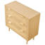 Commode 3 tiroirs en rotin
