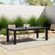 Ammelie 86.5'' Aluminum Outdoor Dining Table