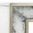 Mccann 58.8 " W Glass and Solid Wood Top Console Table