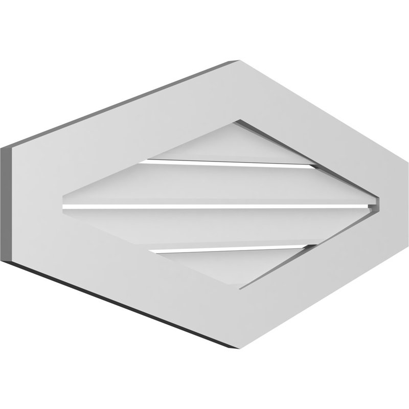 Pente verticale verticale en uréthane 4 pi, H 18 po x l 36 po x P 1 po