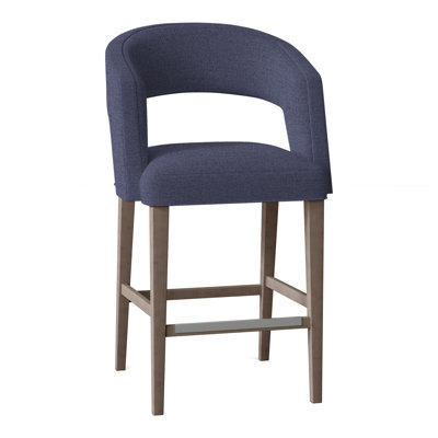 Bryant Upholstered Stool with Solid Wood Frame