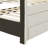 Twin Size Upholstered Platform Bed With Trundle And 3 Drawers, Linen Fabric-962965726