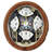 QXM383BRH Melodies In Motion Clock, Brown
