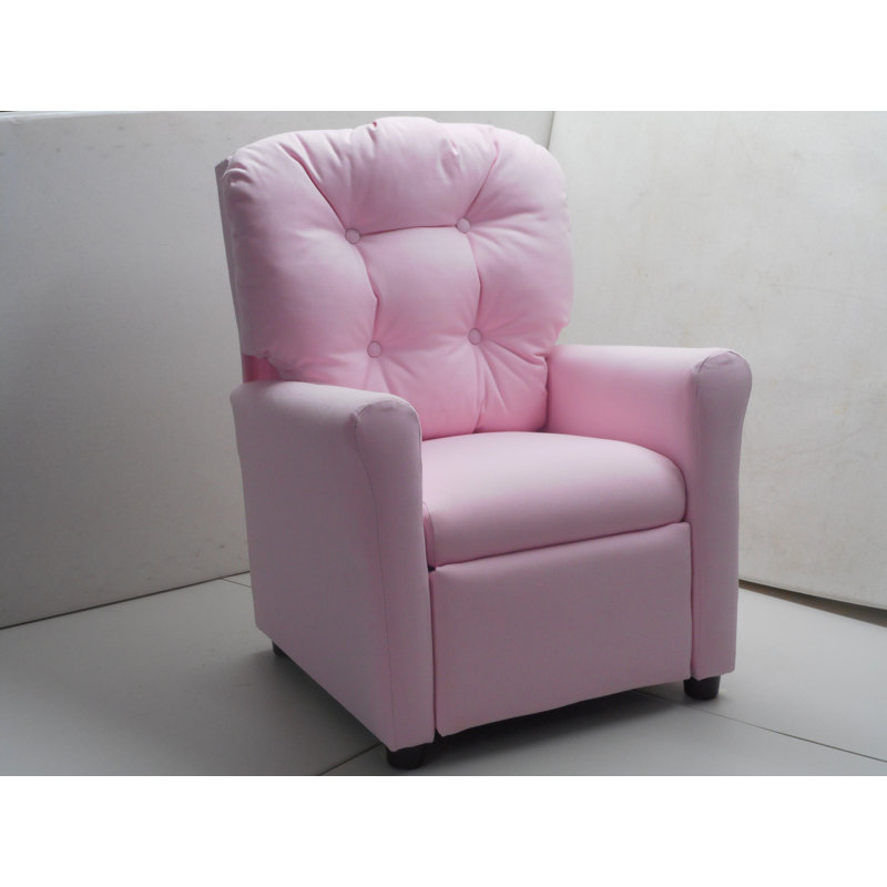 Eydie Kids 14'' Recliner and Ottoman