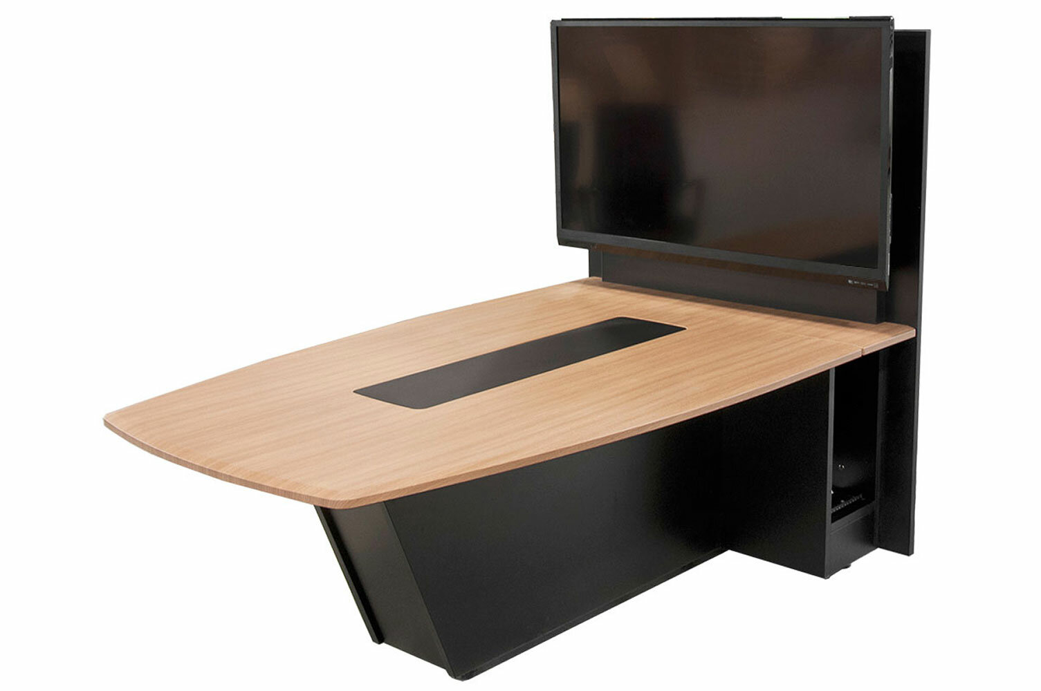 Extra Large Curve Desk  Broadcast Furniture –