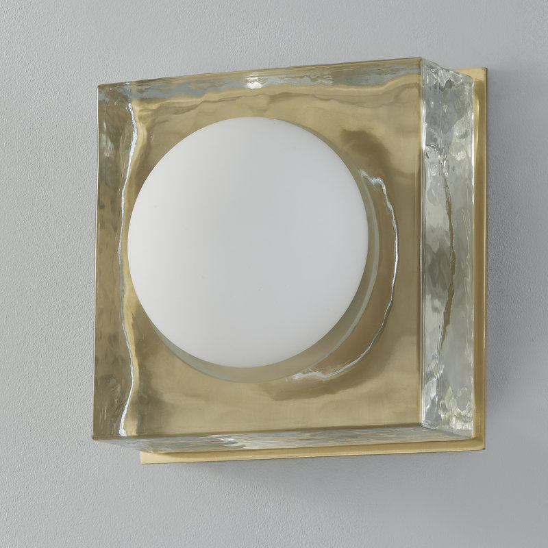 1 - Light Wallchiere, Aged Brass