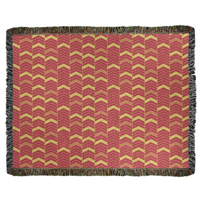 Couverture en coton tissé Rhonda