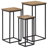 Glass Top Nesting Tables