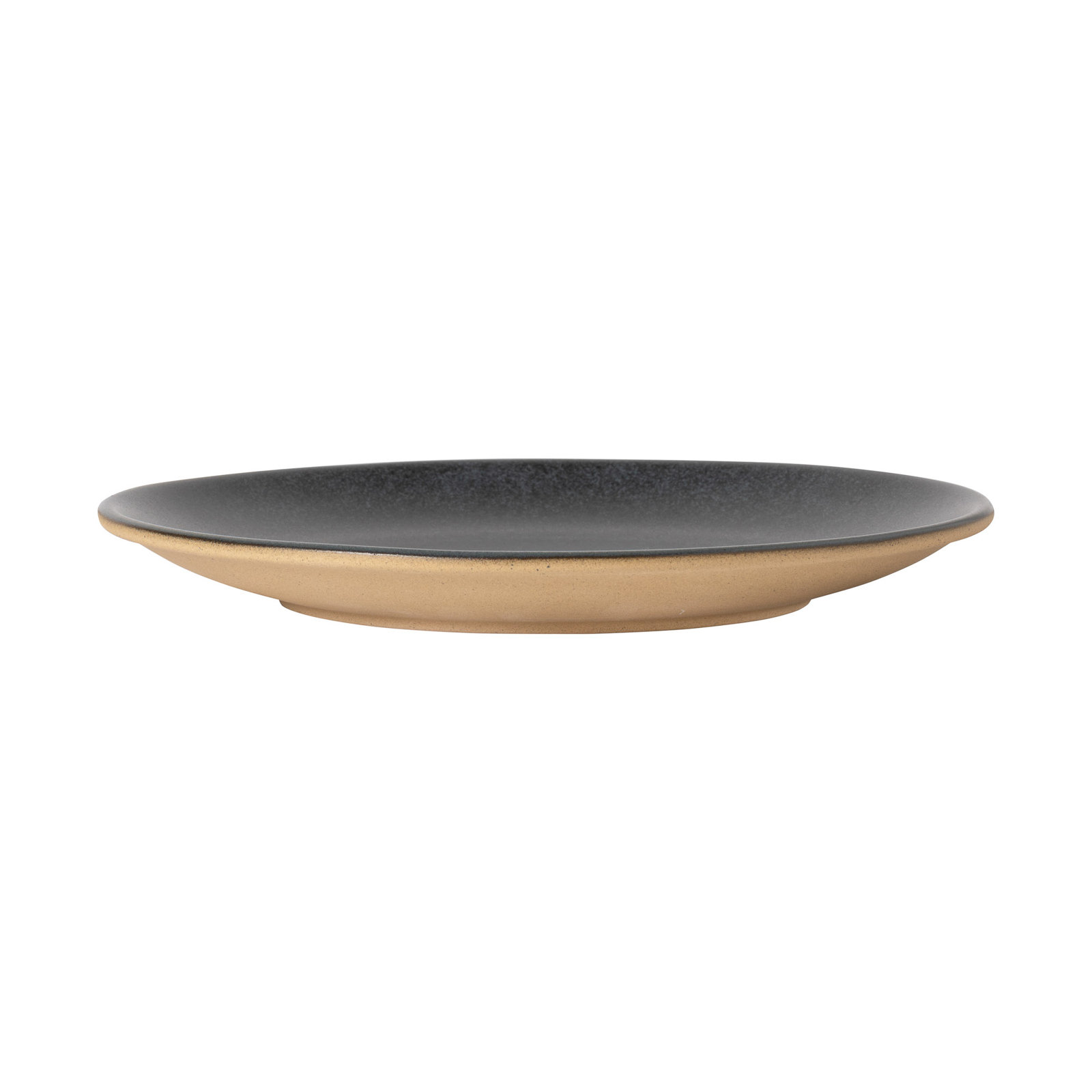 Arenito 11" Dinner Plate, Charcoal Gray