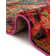 Corlenzo Abstract Orange/Pink/Blue/Yellow Area Rug