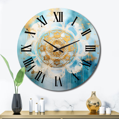 Horloge murale Divine Mandala