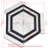 Calacatta 9" x 8" Marble Mosaic Tile-79891855