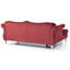 Canapé Glory Furniture Hollywood, BOURGOGNE-1693334337