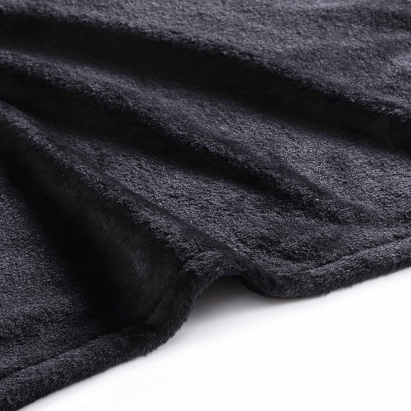 City Scene Faux Fur Throw Blanket- Oversized 50x60