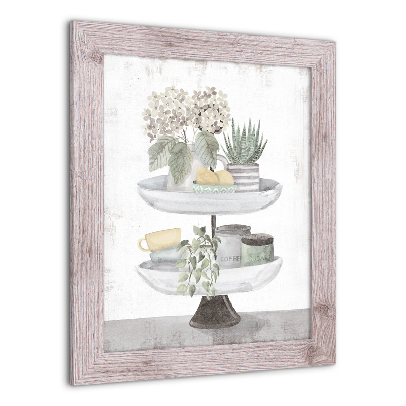 " Kitchen Tray ", White, 20" H x 16" W x 0.75" D