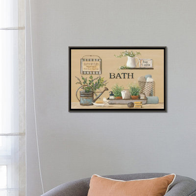" Farmhouse Bath II " by Pam Britton