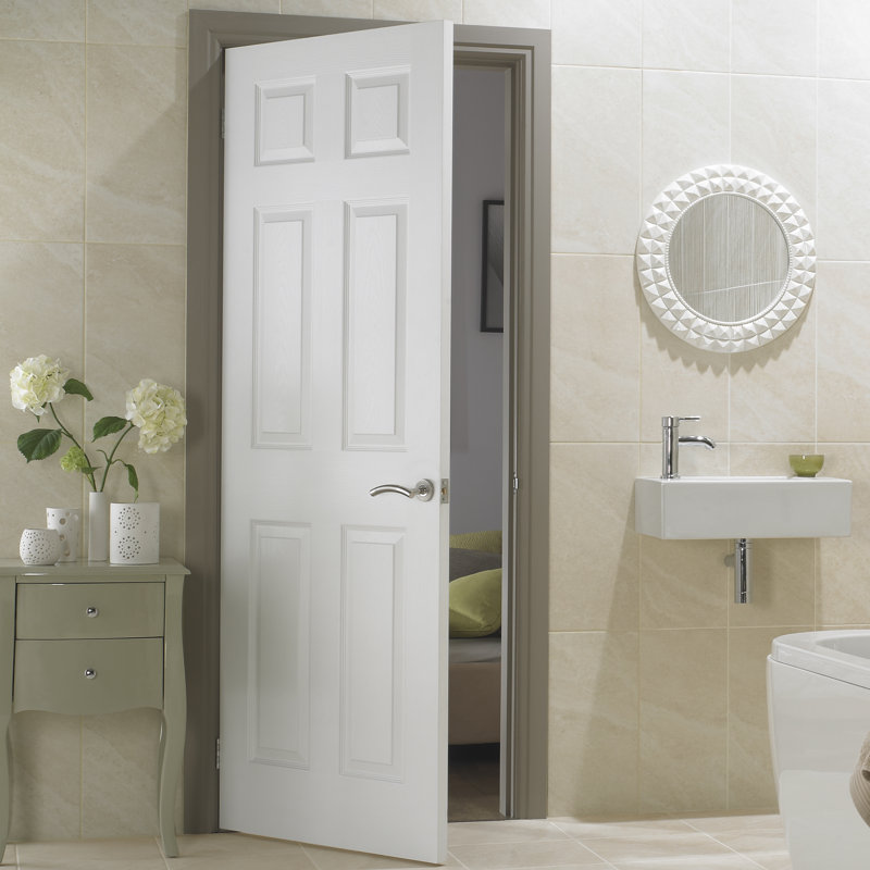 Fire Door Primed, 198.1cm H x 83.8cm W x  4.4cm D