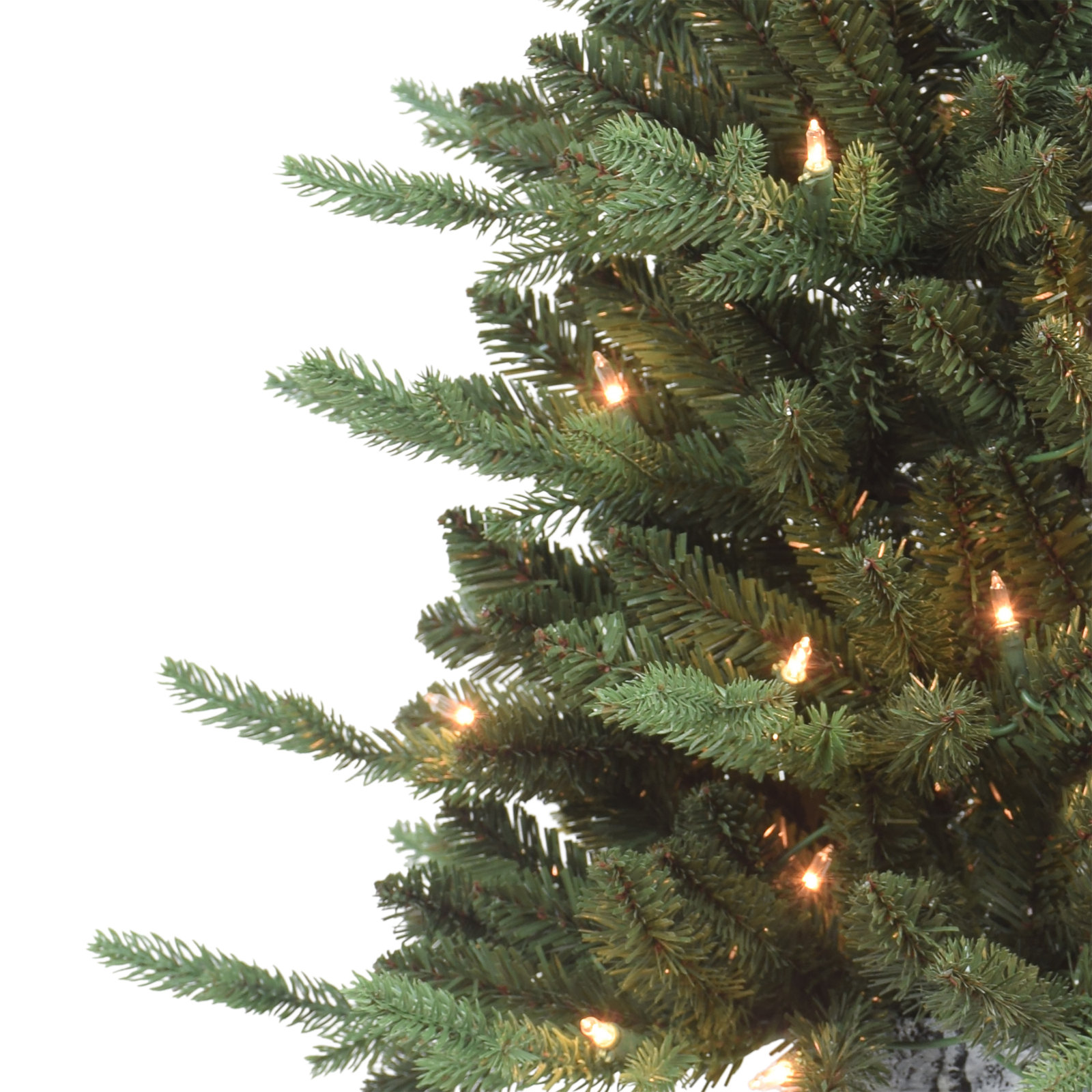 90' Lighted Artificial Pine Christmas Tree