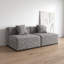 Canapé modulaire modulaire, canapé 2 places en chenille pour salon-1884020444