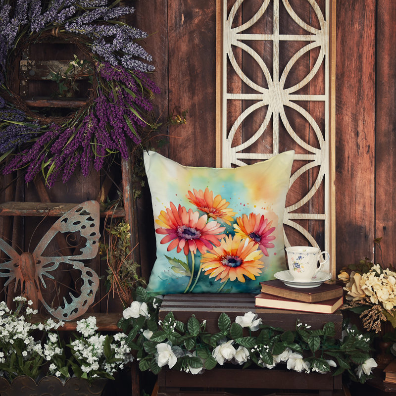 Other/No Pattern Outdoor Throw Pillow, 14" H x 14" W