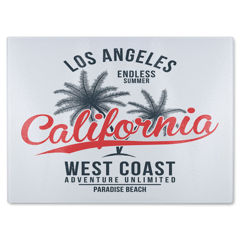 Cali West Coast Glass Chopping Board
