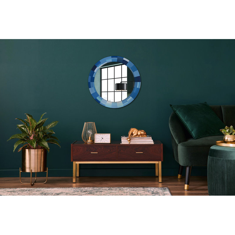 Huldar Glass Flat Wall Mirror