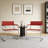 Momei Saddle Leather Accent Armchair with Stainless Steel Metal Frame-399102000