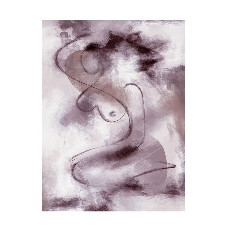 Art graphique sur toile, femme
