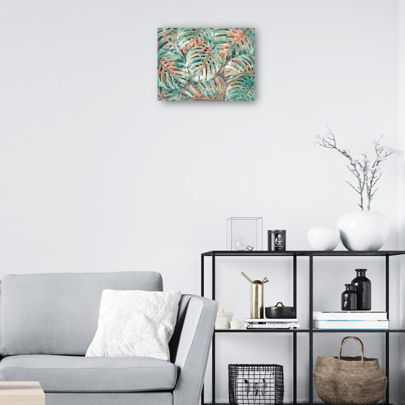 «Tropic Dream» par Studio Arts, reproduction d'art sur toile, Toile tendue, L 14 po x H 11 po