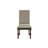 Kiyra Beige Fabric Upholstered Seat Rectangular Dining Room Set