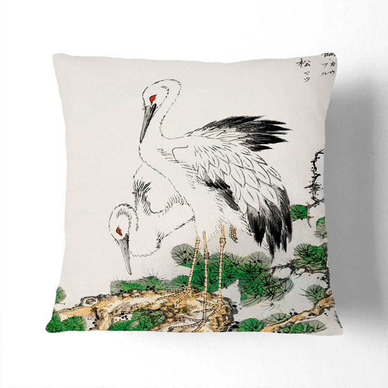 Square Throw Cushion, Black, 55cm H x 55cm W x 20cm D