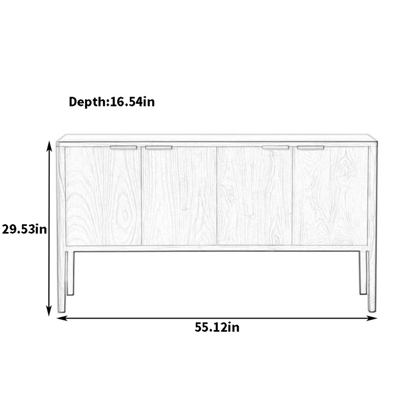 Simple Home Style Sideboard