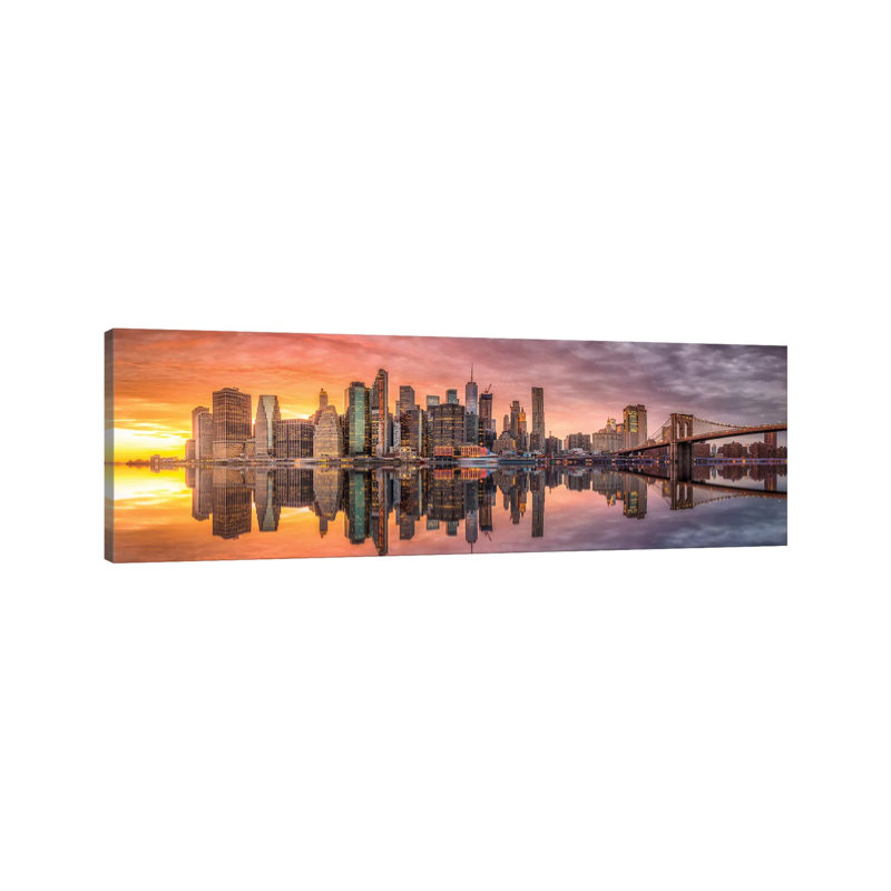 Glow by Alvaro Perez - Wrapped Canvas Panoramic Print, 30.48 cm H x 91.44 cm W x 1.91 cm D