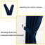 100% Velvet Curtains with Eyelets & Tie Backs-827647396-827647404