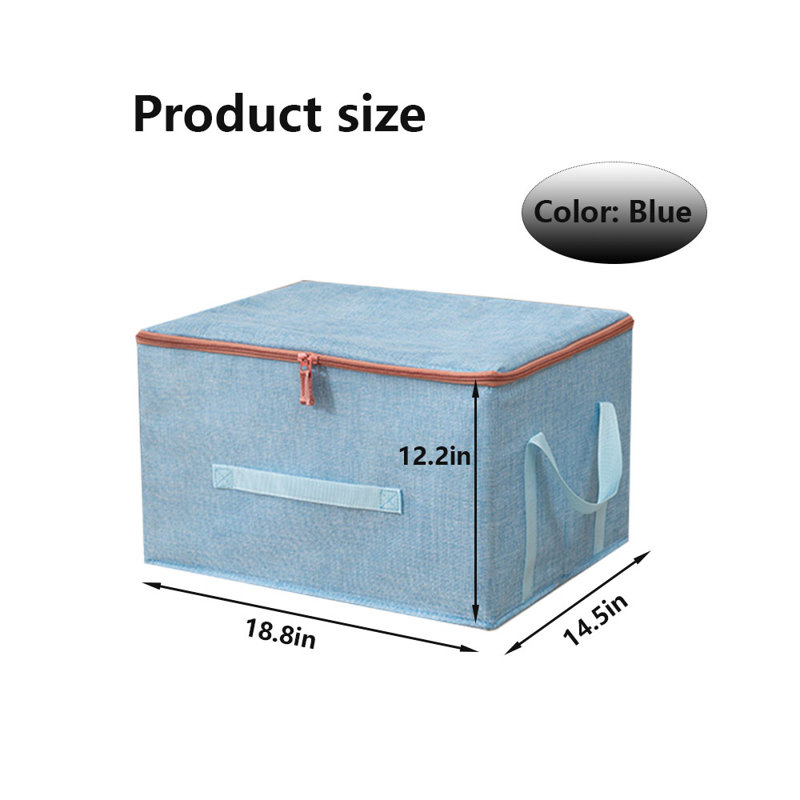 Bac de rangement en tissu Latitude Run®, Bleu