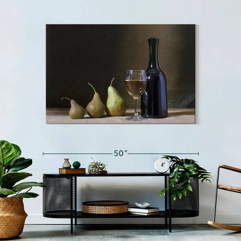 Yarlin Wine and Pears, 32" H x 48" W