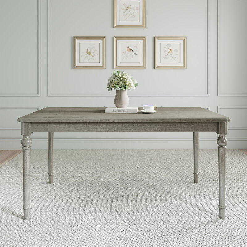 Mid-Century Modern Rectangular Dining Table