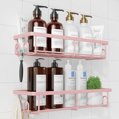 Adhesive Stainless Steel Shower Caddy