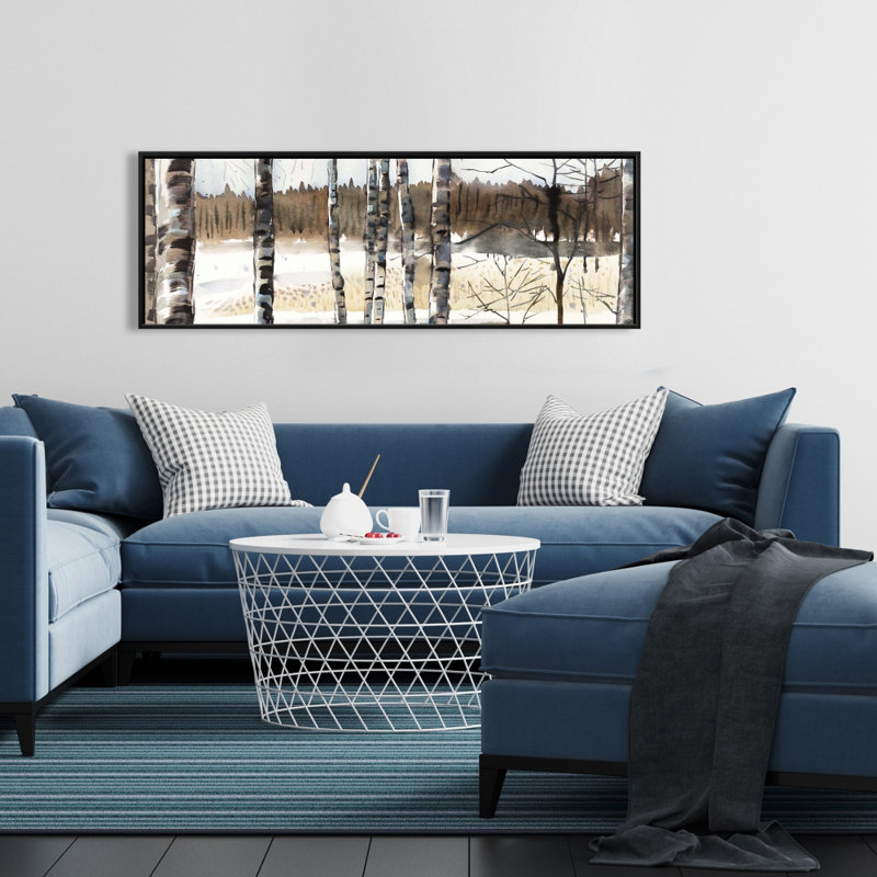 «Winter Swamp» sur toile