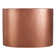 Raksha 48" Copper Soaking Freestanding Tub with Included Overflow Drain and Foam Insulation